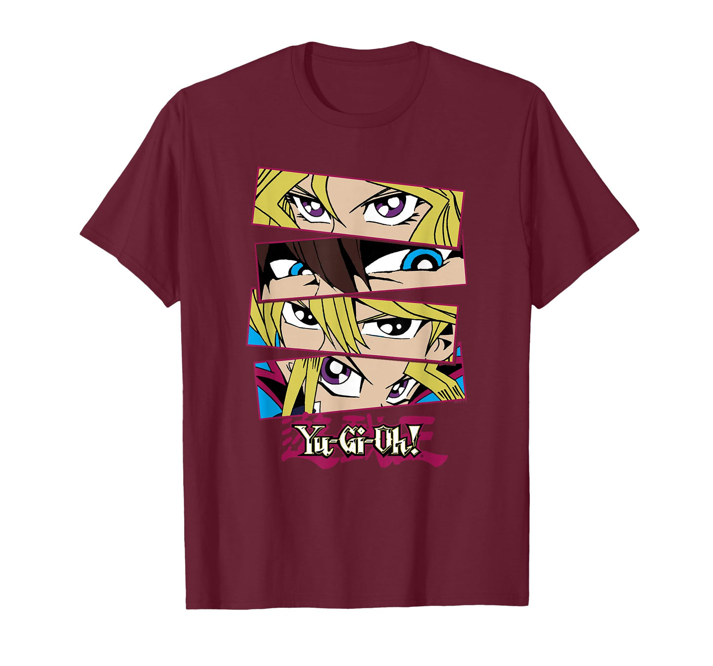 Yu-Gi-Oh! Duel Monsters Character Eyes Colorful Anime T-Shirt