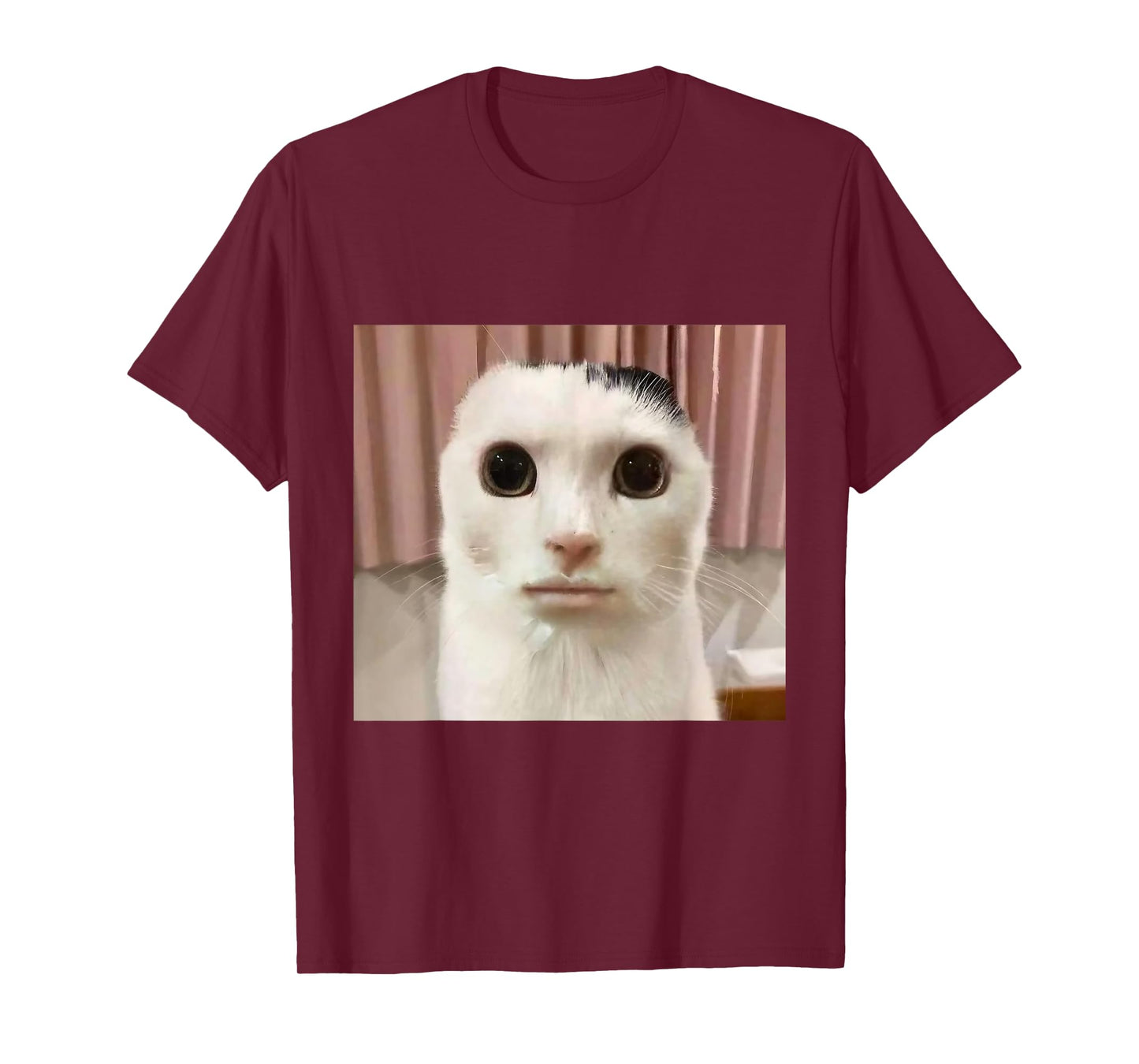 Goofy Ahh Cat Meme Dank Cursed Weirdcore Funny Cat Meme T-Shirt for Men Women Kids