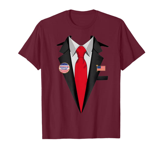 Donald Trump Suit and Tie Halloween Costume T-Shirt