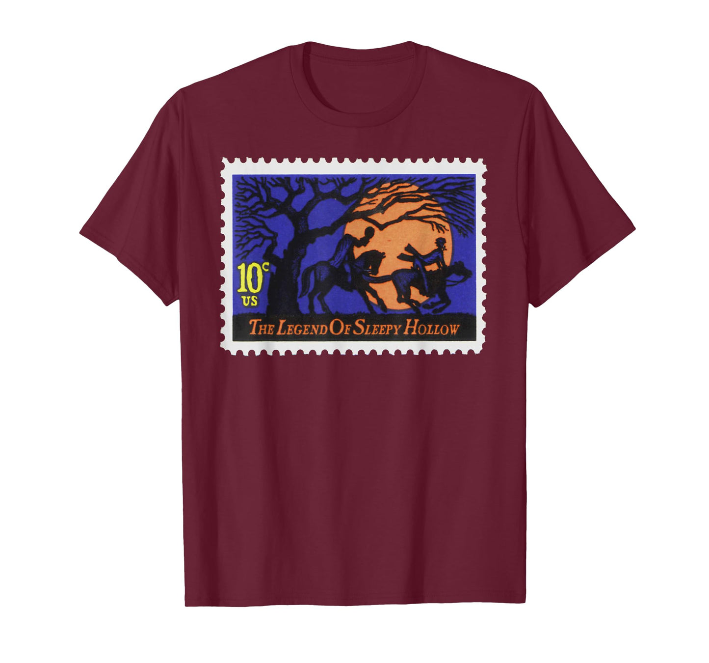 Ichabod Crane Legend of Sleepy Hollow Headless Horseman T-Shirt
