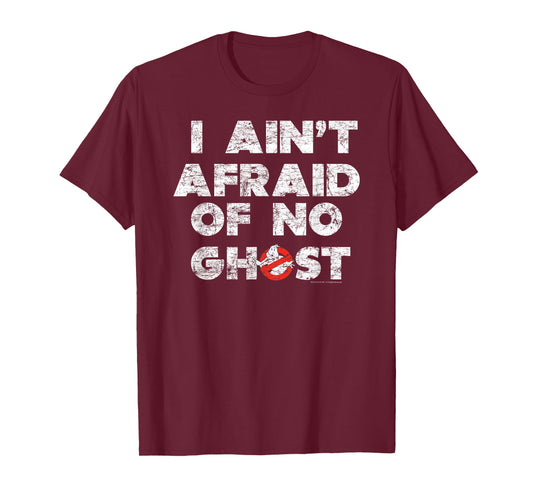 Ghostbusters I Ain't Afraid Distressed T-Shirt