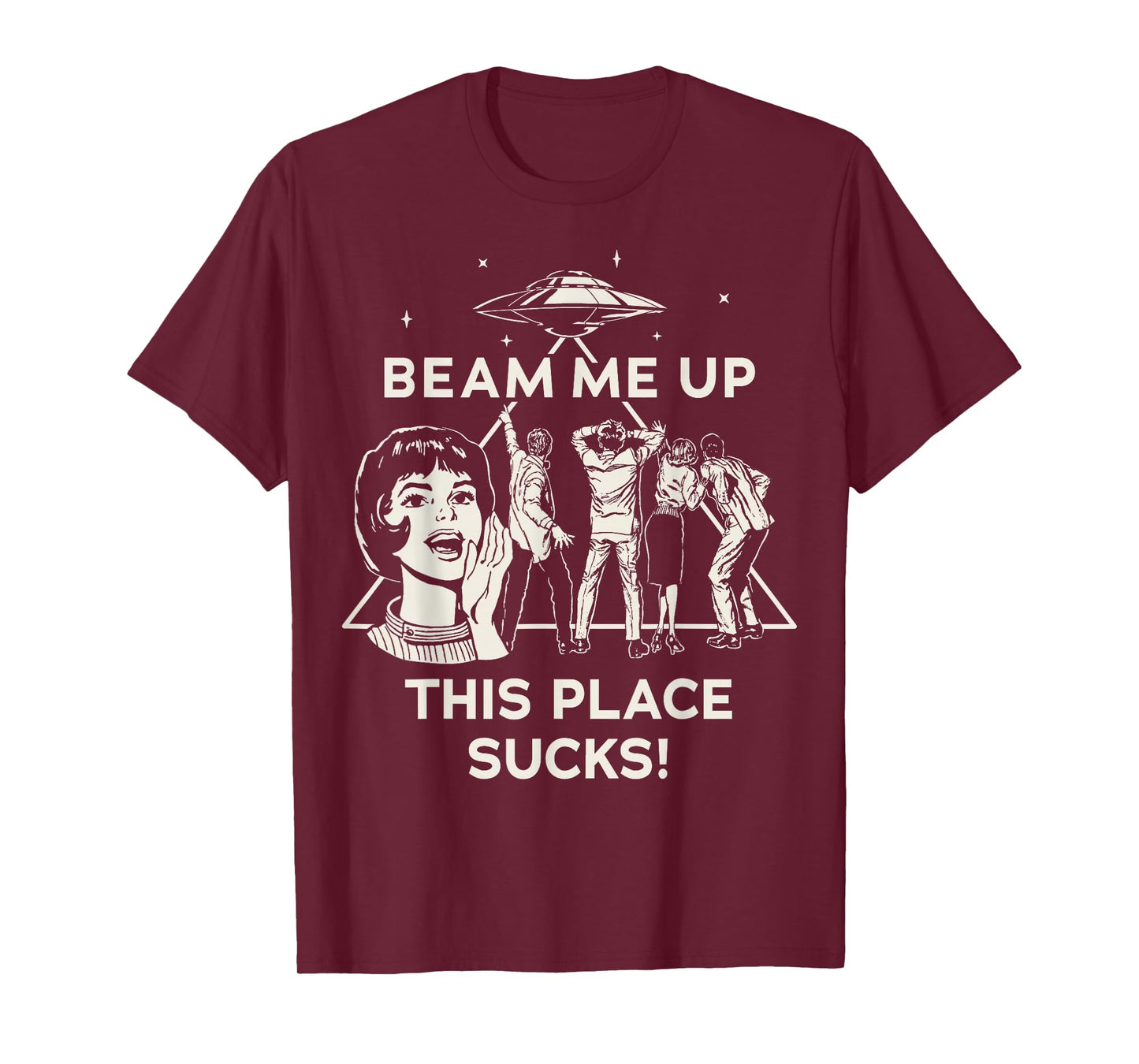 Stranger Things Season 5 Beam Me Up This Place Sucks! T-Shirt