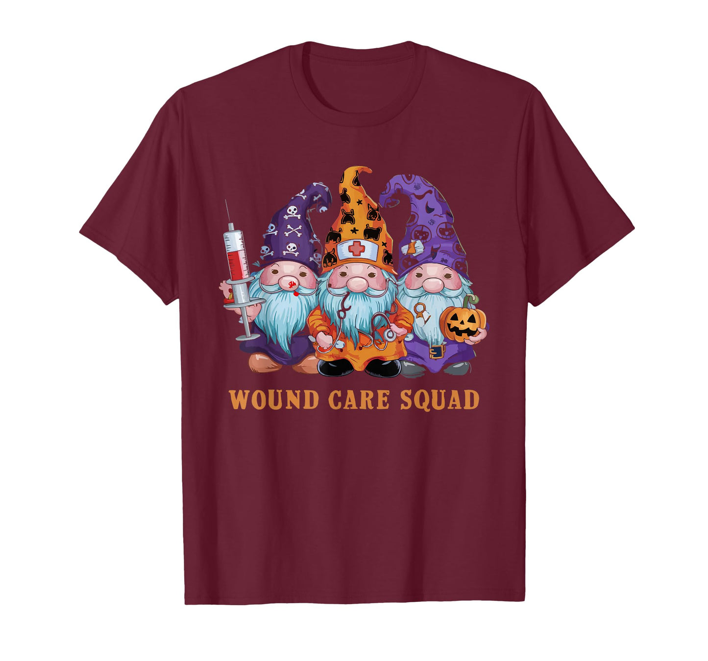 Halloween Wound Care Nurse Spooky Nursing Trick Or Treat T-Shirt