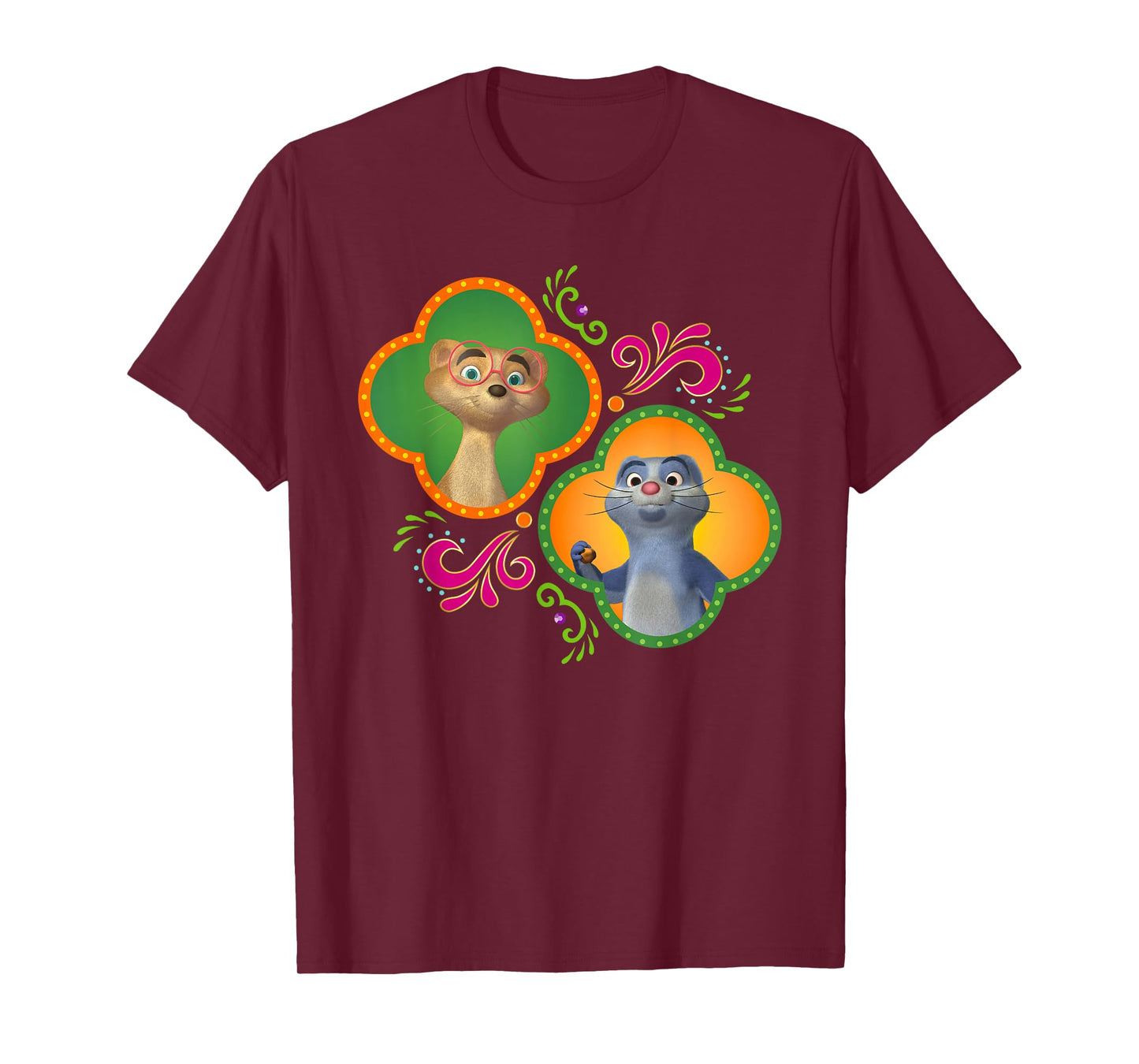 Disney Junior Mira, Royal Detective Mikku and Chikku T-Shirt Small