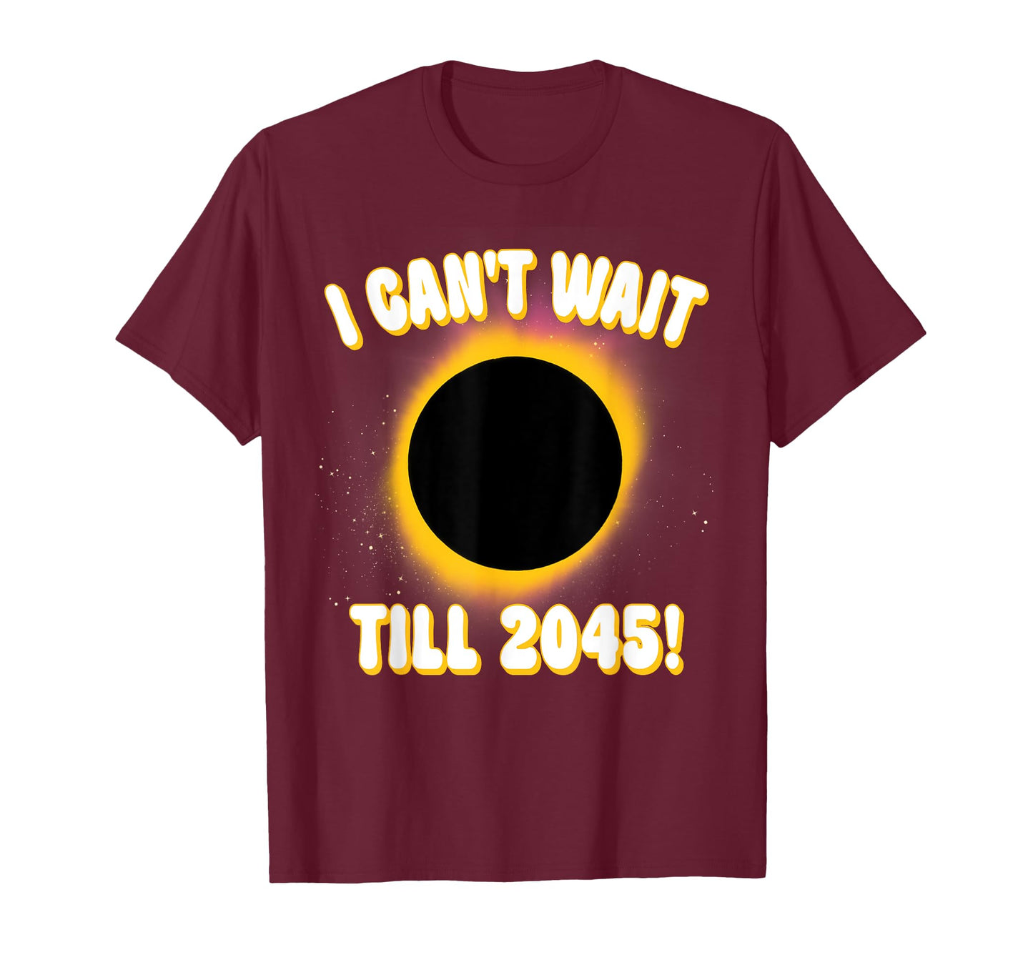 2045 Total Solar Eclipse North America Totality T-Shirt