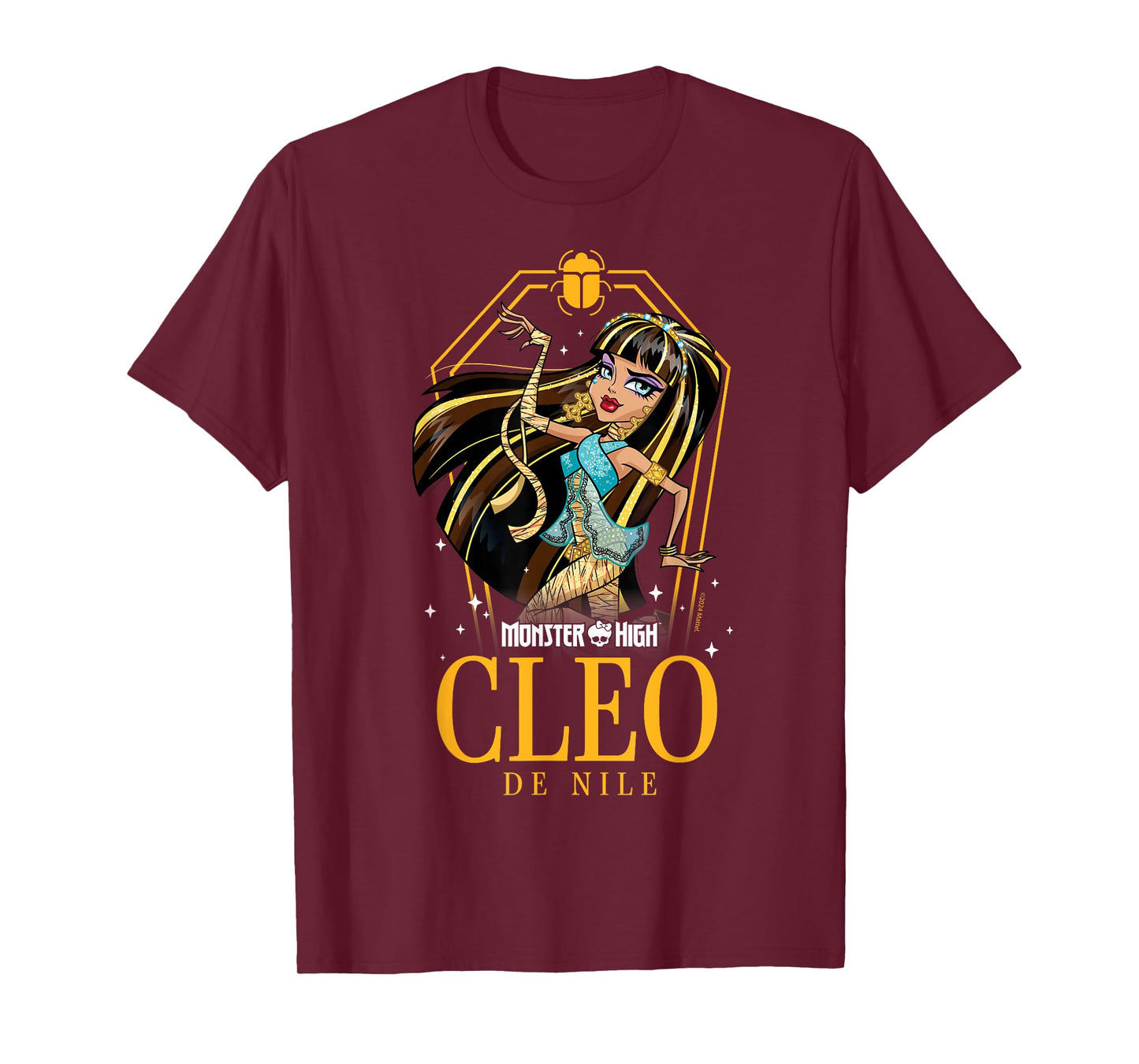 Monster High - Cleo De Nile Coffin And Scarab T-Shirt