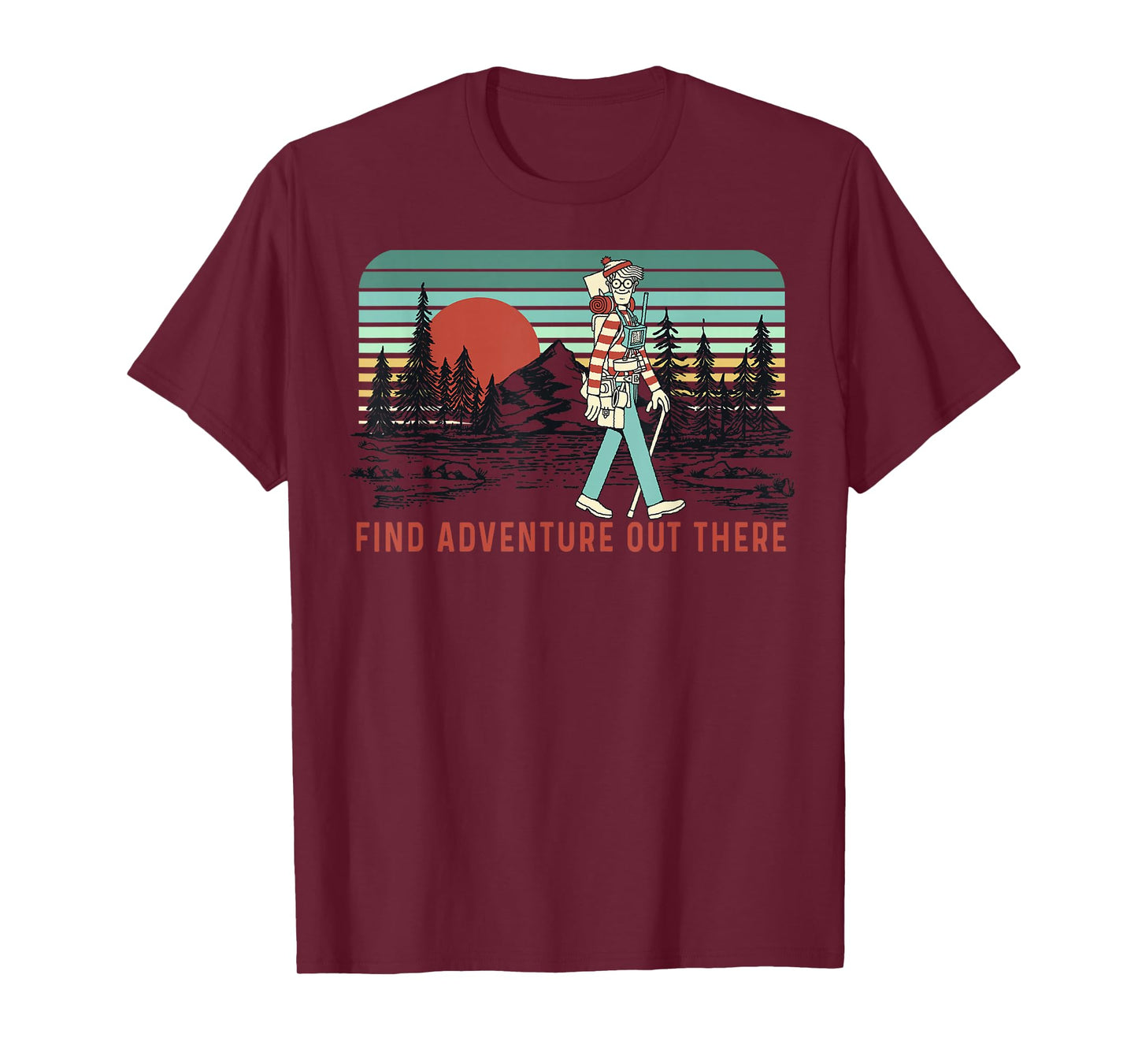 Where's Waldo Find Adventure Out There T-Shirt