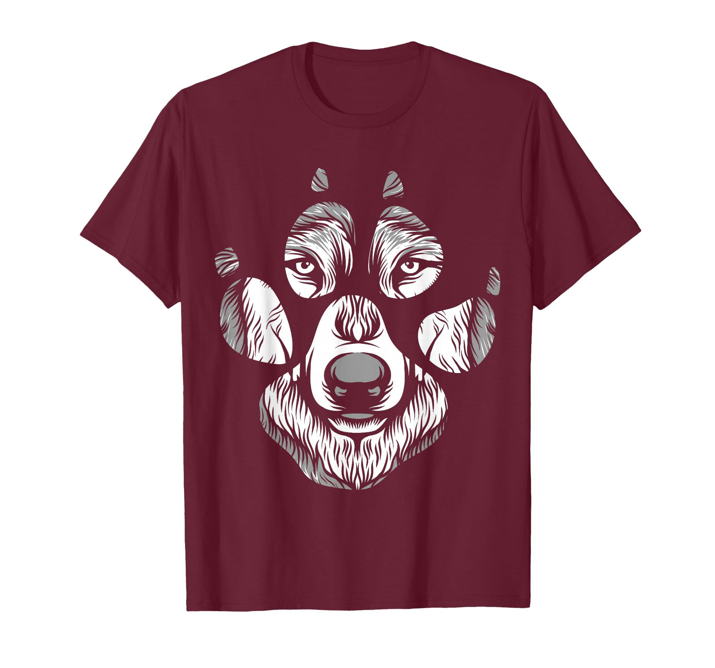 Wolf Footprint Designs Wolves T-Shirt