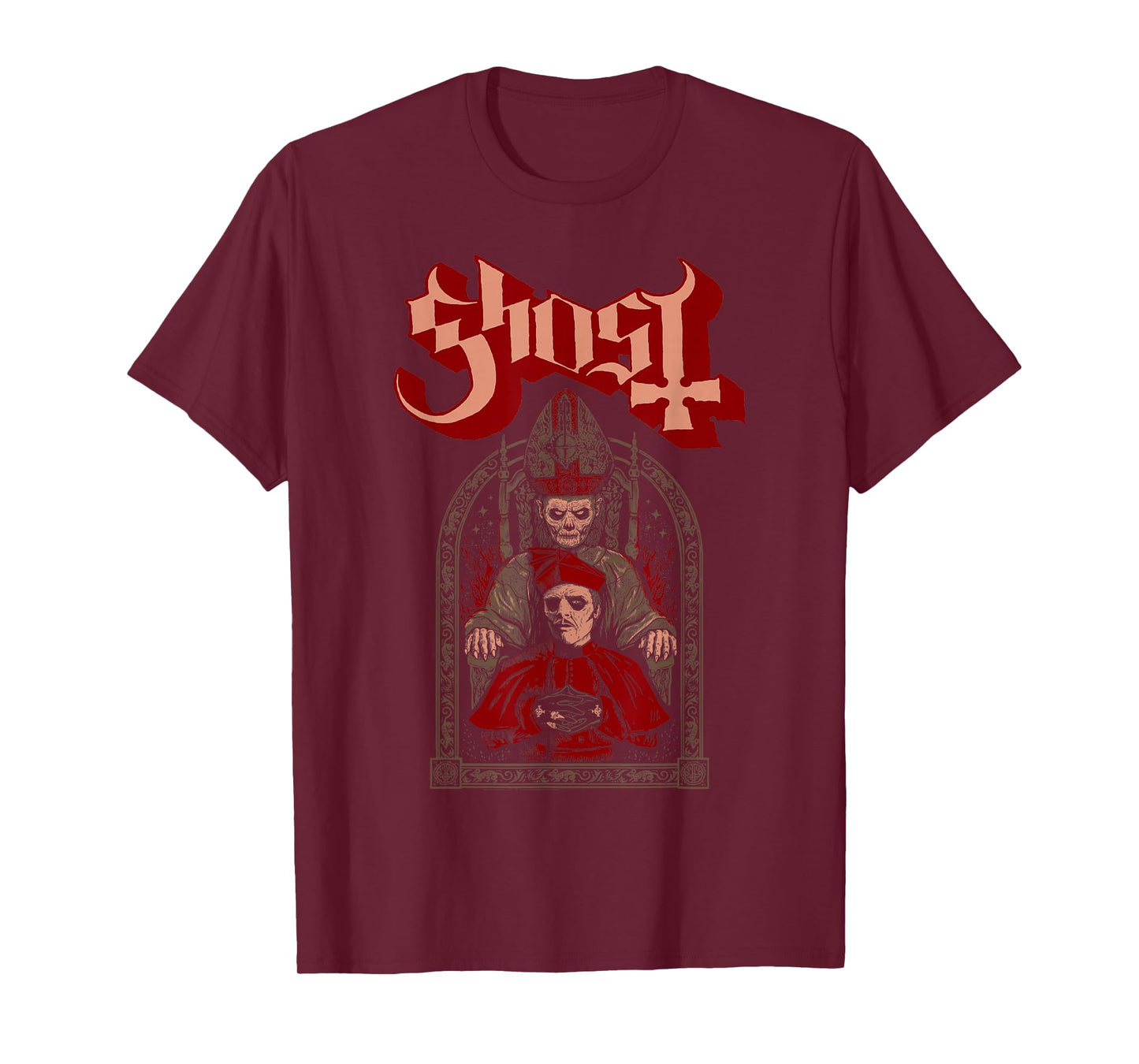 Ghost – Cardinal And Mentor T-Shirt