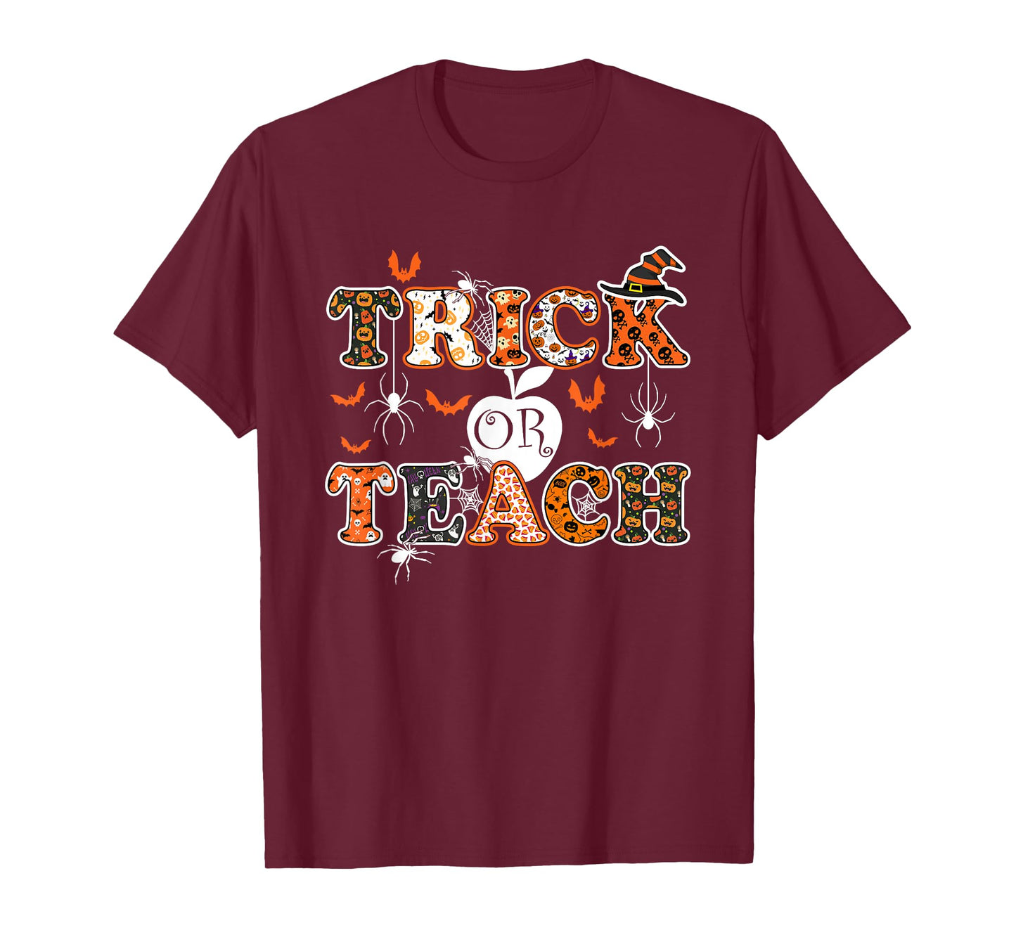 Trick Or Teach Funny Teacher Halloween Costume 2020 Gifts Men Women T-Shirt