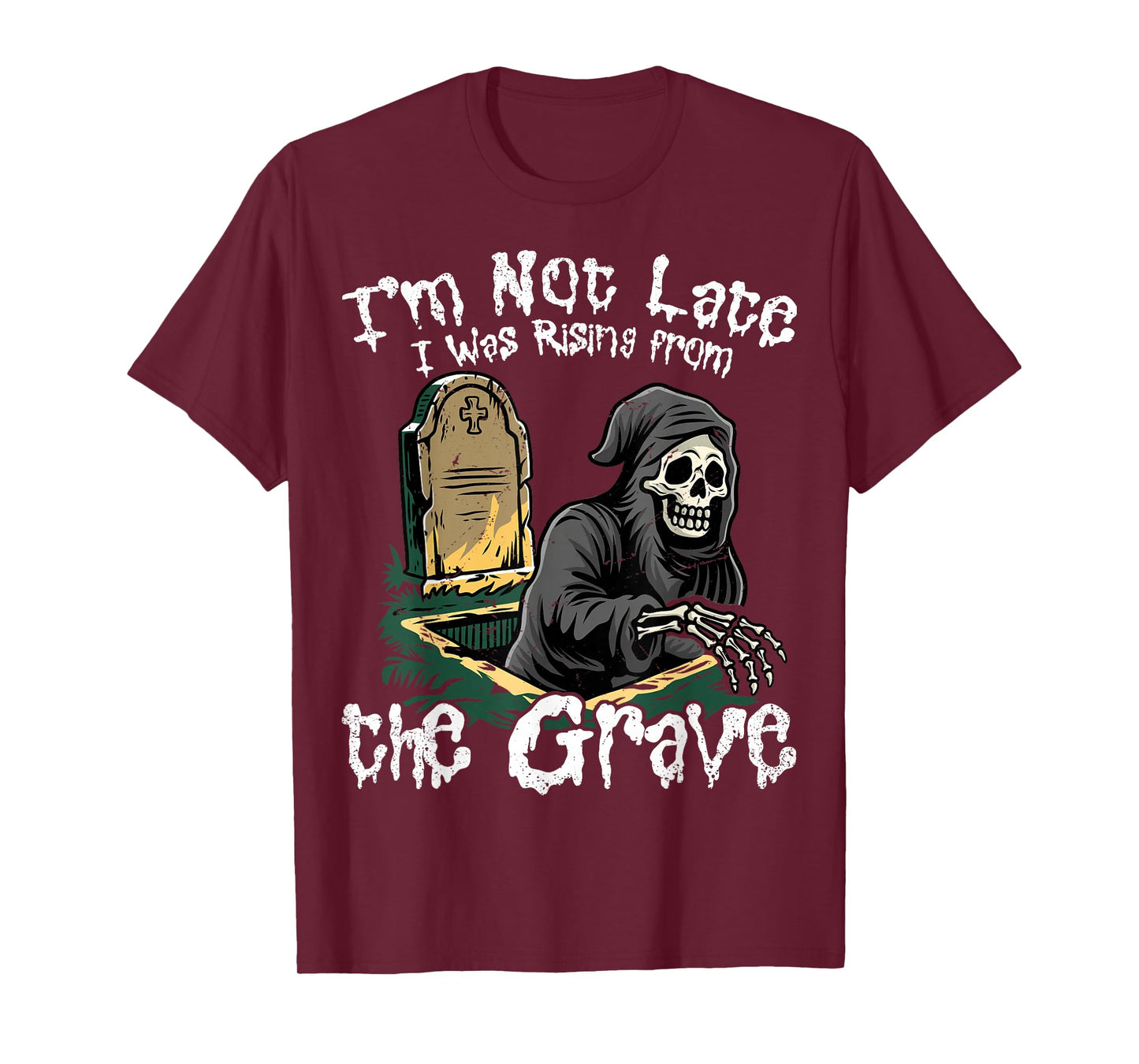 Rising from The Grave Halloween Spooky Haunted Season T-Shirt