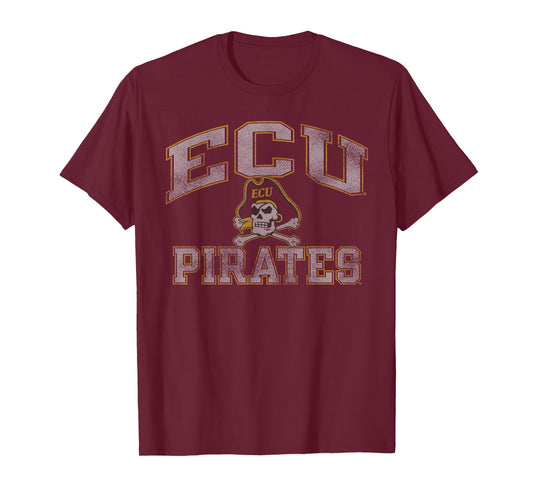 East Carolina Pirates Vintage Worn Officially Licensed T-Shirt