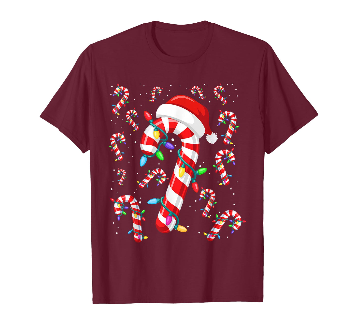 Candy Canes Christmas T-Shirt