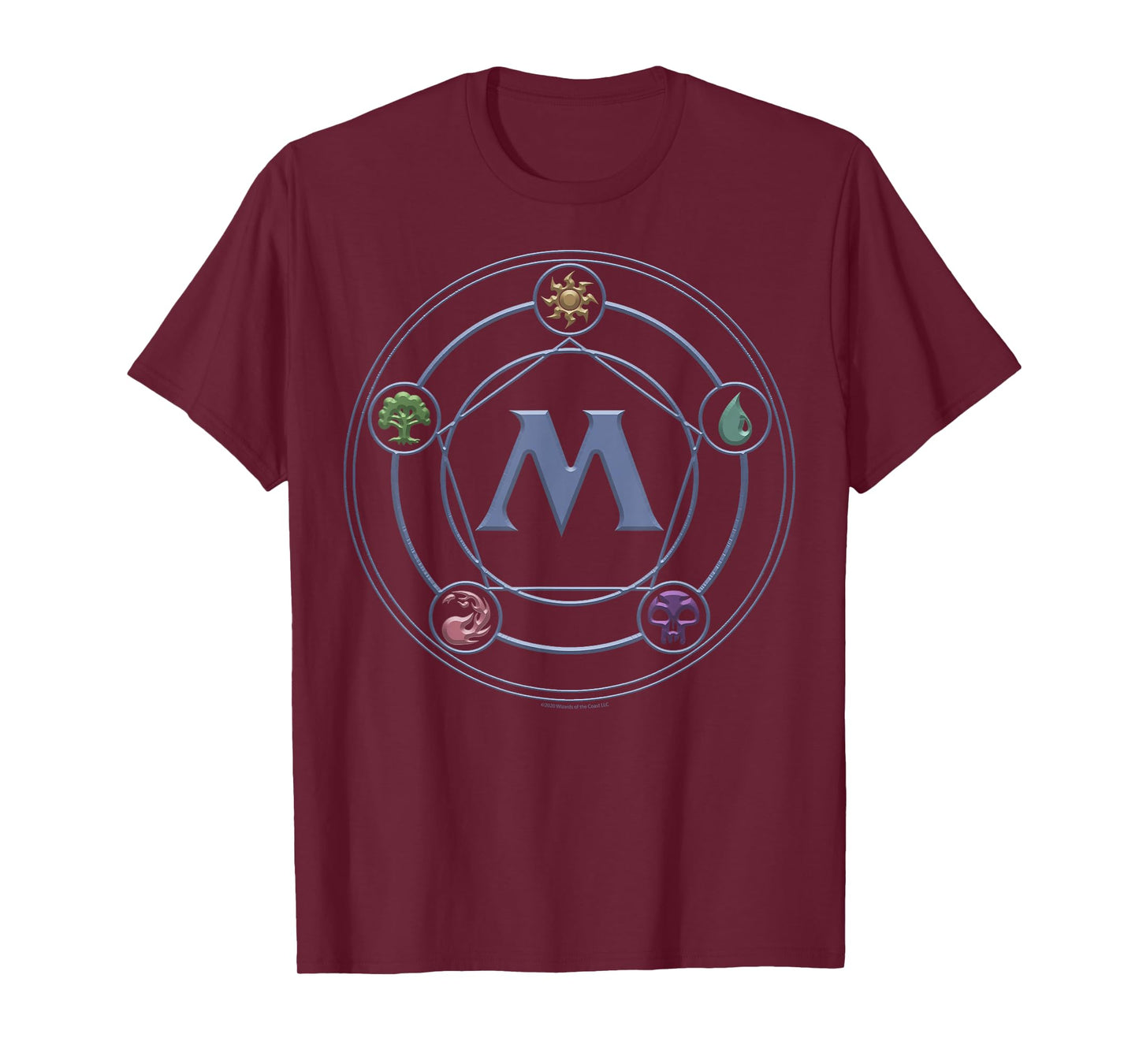 Magic: The Gathering Mana Icons T-Shirt