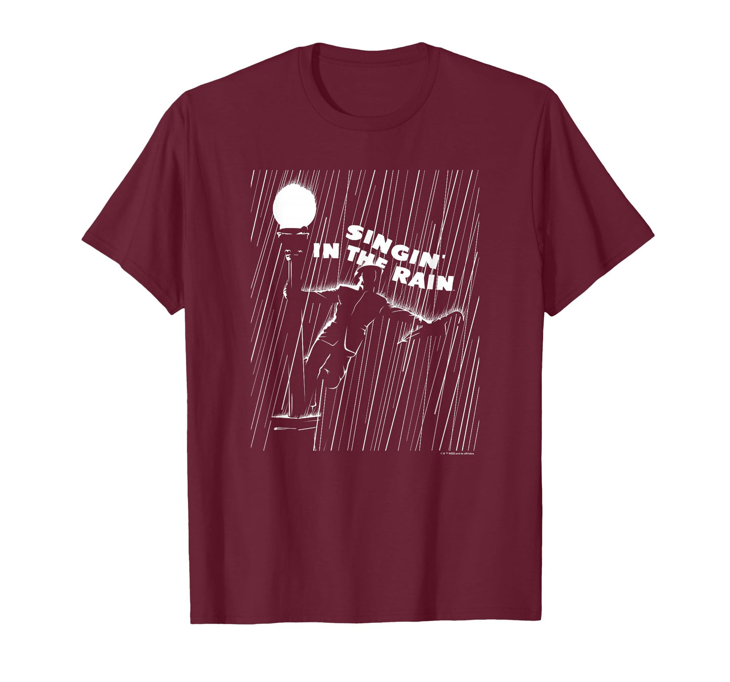 WB100 Singin' in The Rain Classic Movie Poster T-Shirt