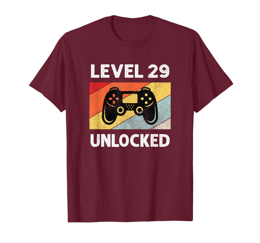 29th Birthday Shirts | 29 Year Old Mens T-Shirt