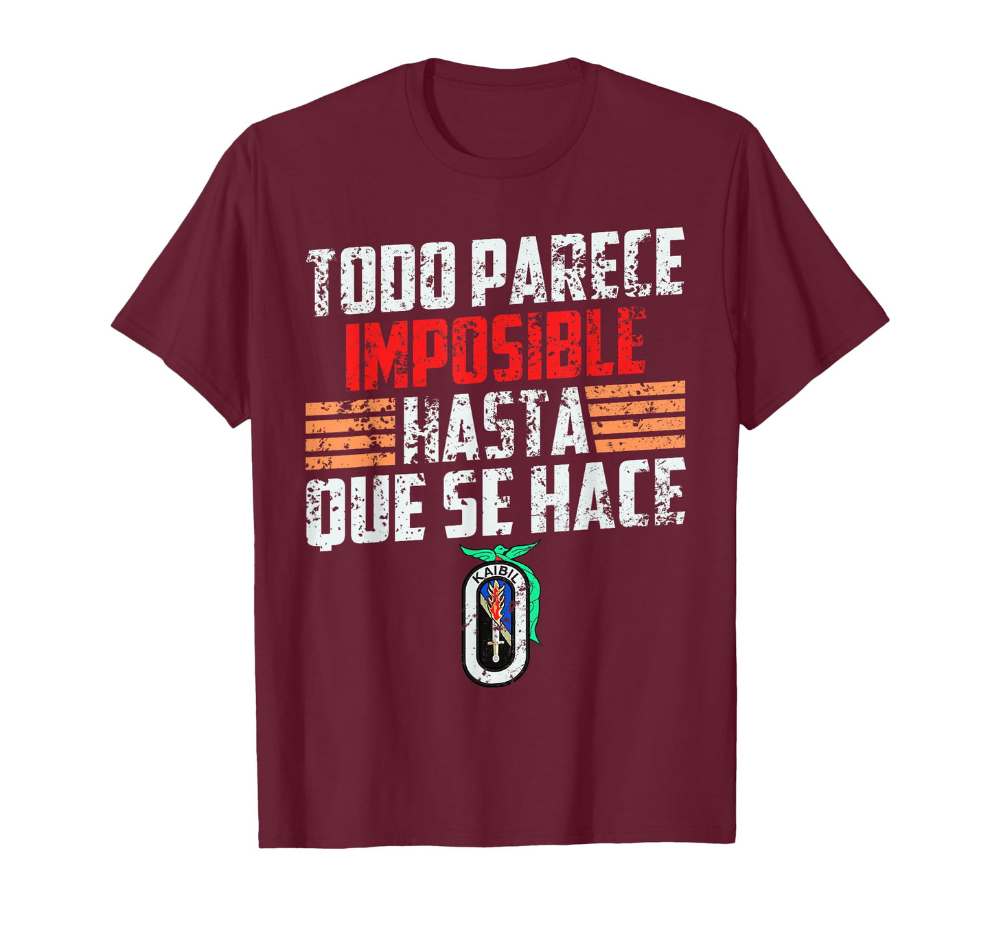 Kaibil Kaibiles Guatemala Special Force Fuerzas Especiales T-Shirt