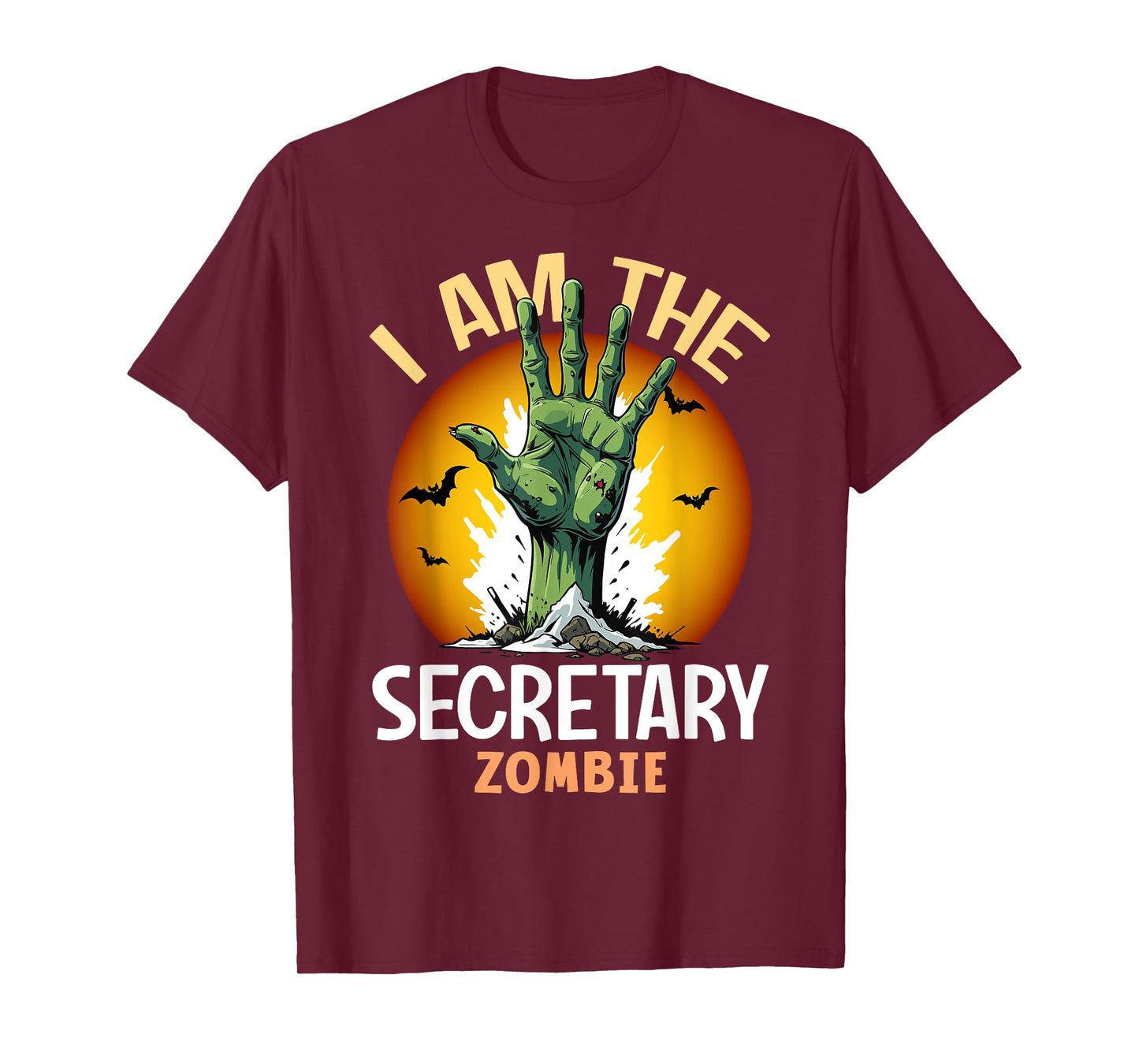 Halloween Matching Secretary Zombie Costume T-Shirt