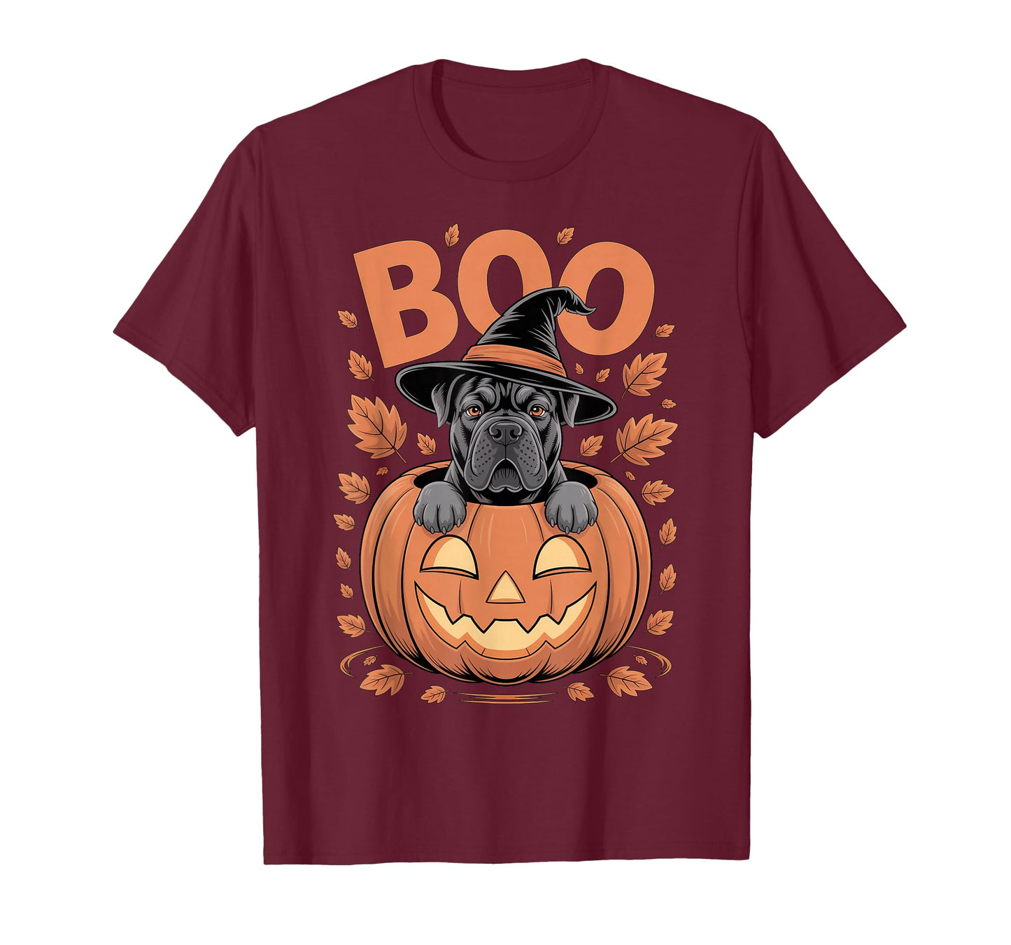 Cane Corso Costume on Pumpkin Halloween Cane Corso T-Shirt