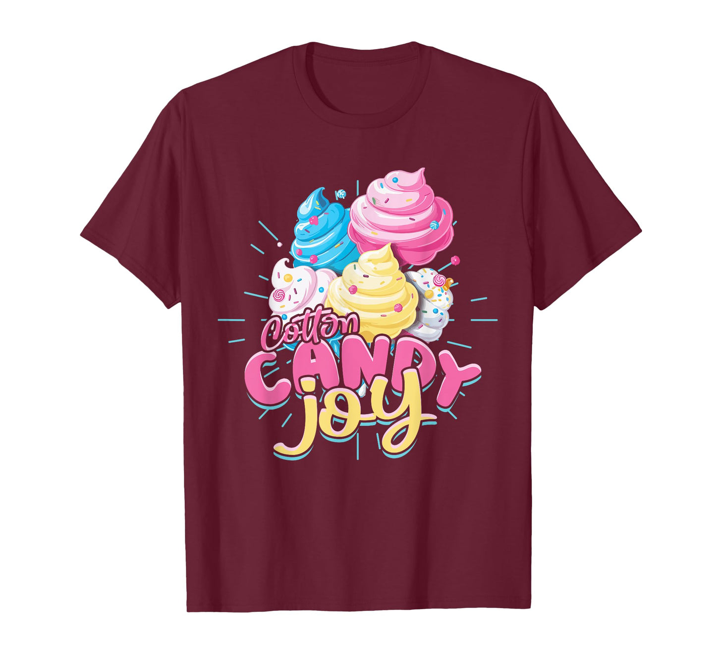 Candy Confectionery Cotton Candy Joy T-Shirt
