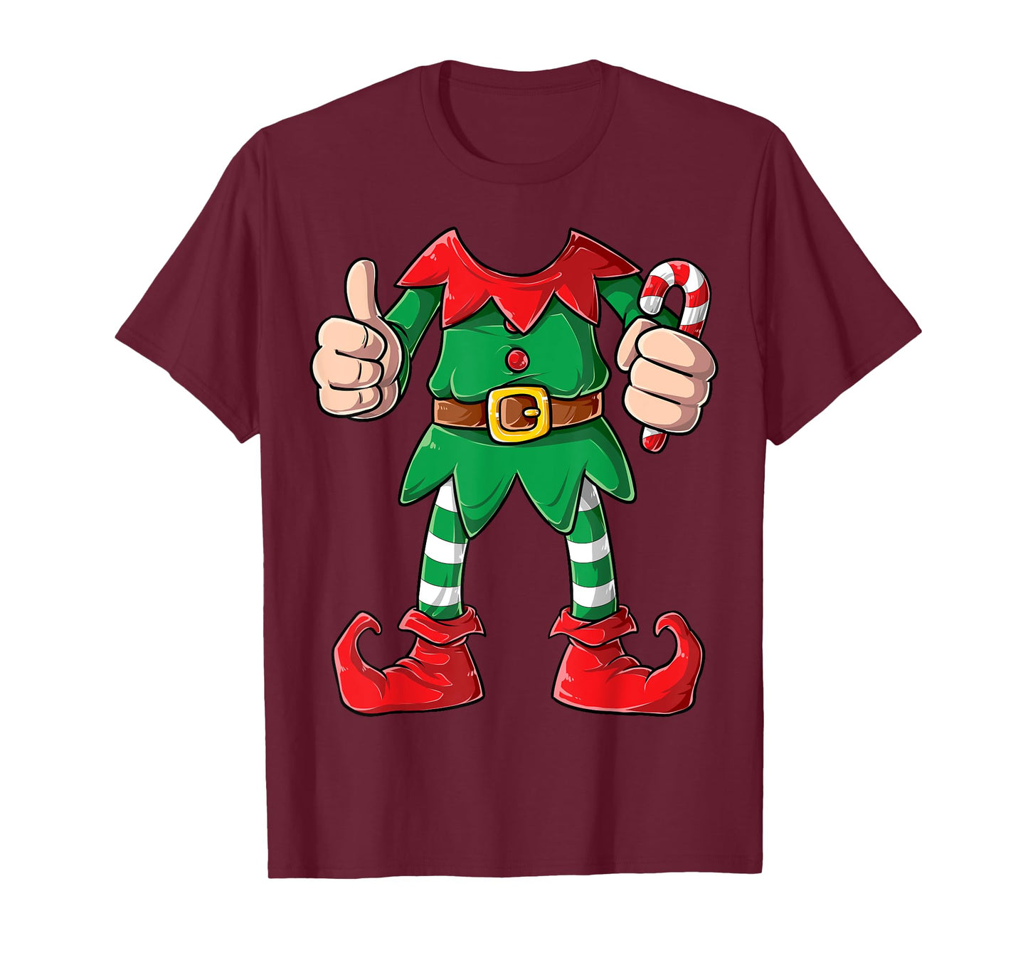 Elf Costume Christmas Elves Boys Girls Funny Xmas Holiday T-Shirt