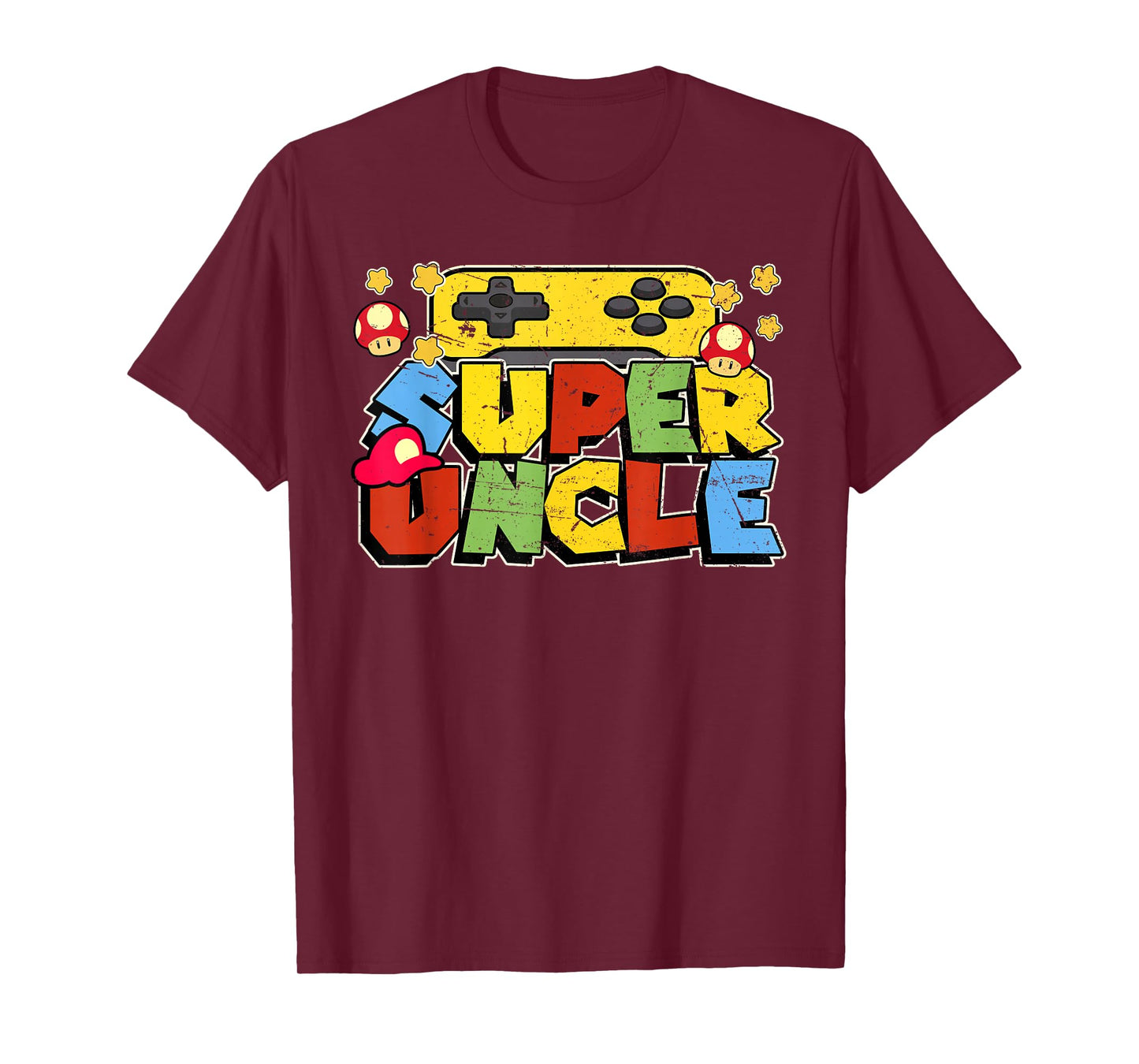 Gamer Super Uncle Funny Father Day Gifts For Uncle T-Shirt
