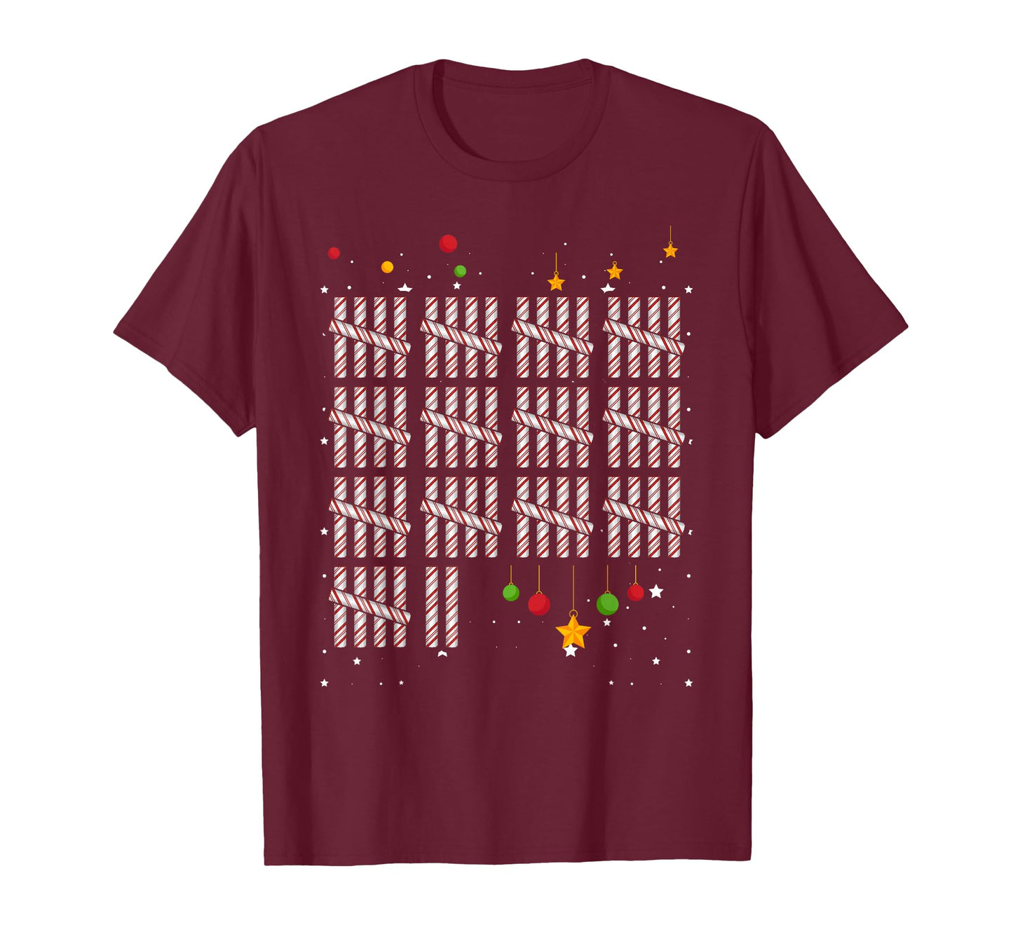 67 Candy Christmas Xmas Holiday Number 67 T-Shirt