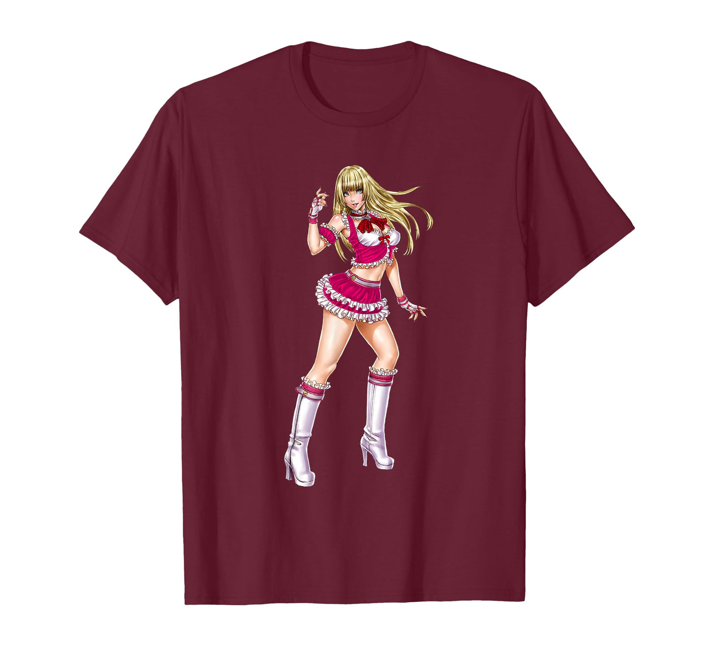 Bandai Namco Entertainment Inc. TEKKEN7 LILI 004 T-Shirt, Small, Black