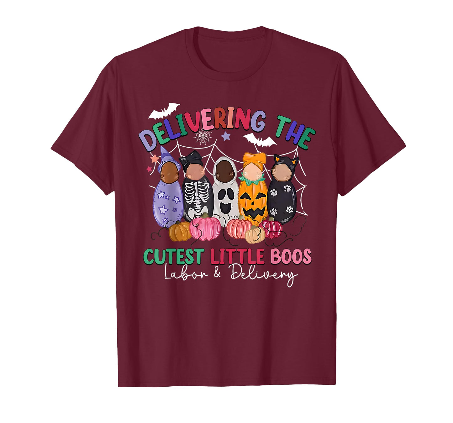 Delivering The Cutest Boos Labor & Delivery Halloween Nurse T-Shirt