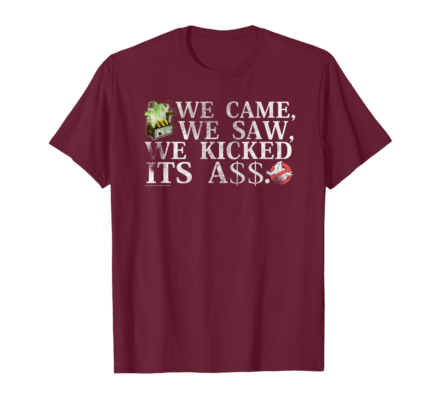 Ghostbusters We Came We Saw We Kicked Ass Funny Movie T-Shirt