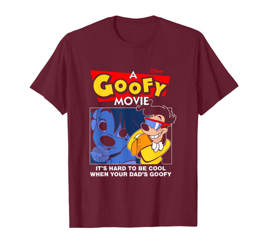 Disney A Goofy Movie Be Cool Max Movie Poster T-Shirt