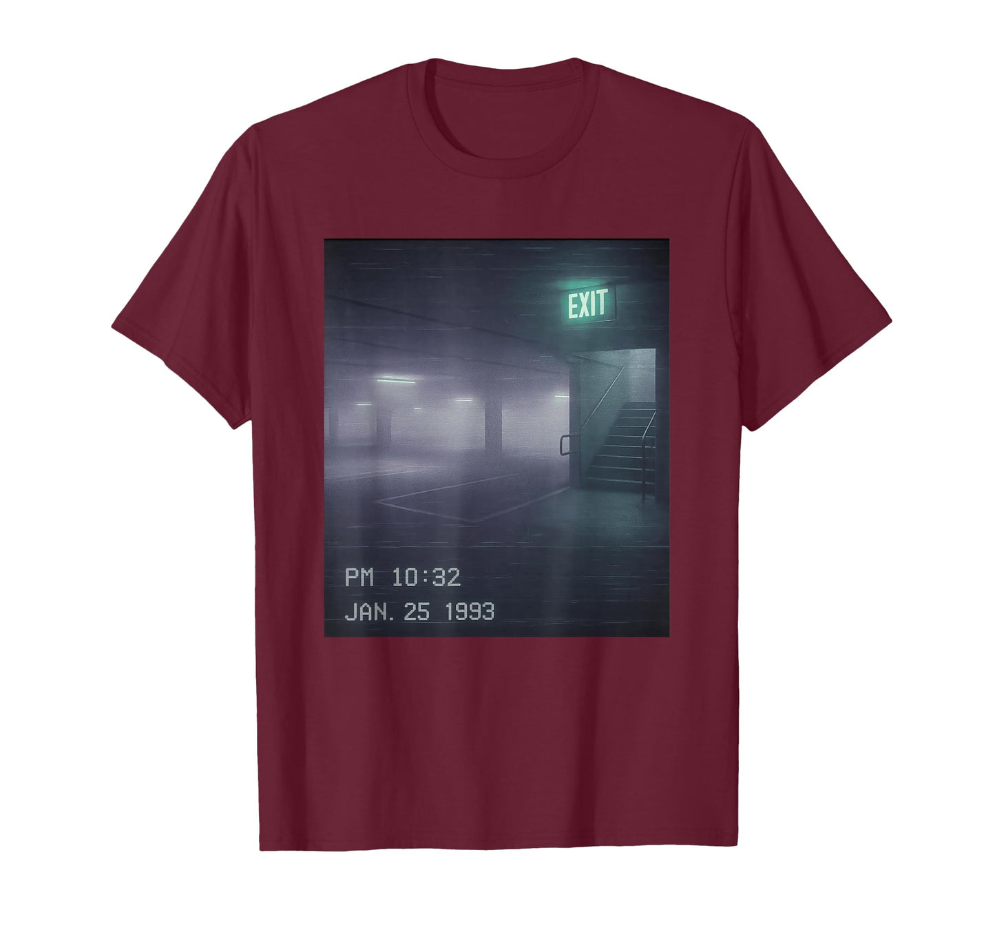 Parking Lot Dreamcore Aesthetic Lostcore Creepy Liminal T-Shirt