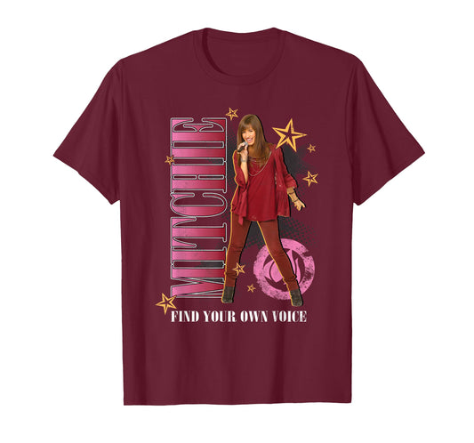 Disney Camp Rock Mitchie Find Your Own Voice Poster T-Shirt