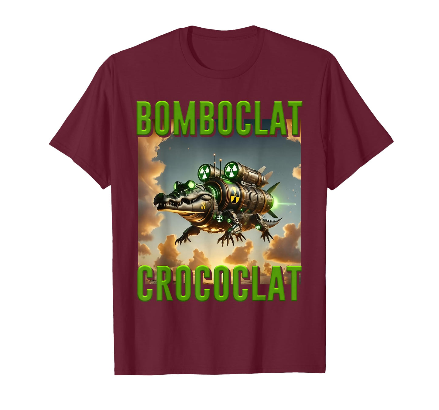 Italian Brainrot Character Bomboclat Crococlat Kids Boy Meme T-Shirt