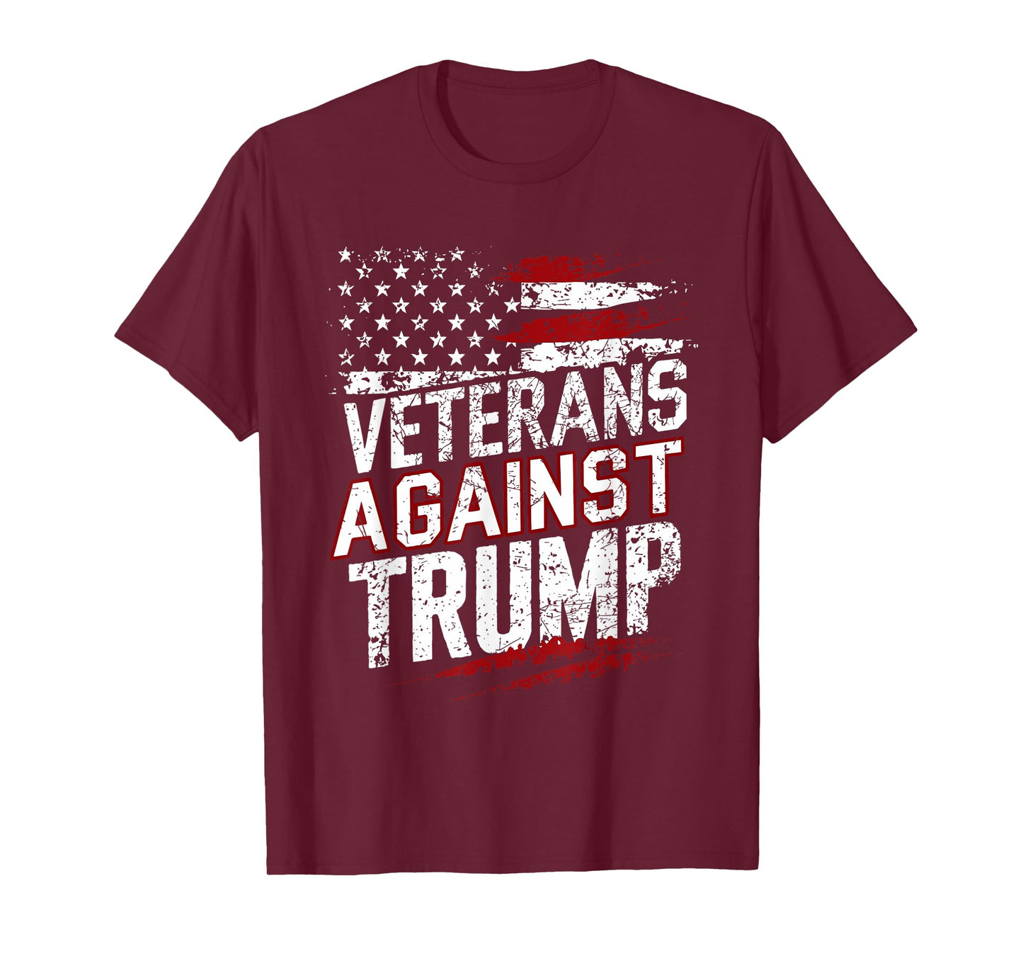 Military Veterans Against Trump, Anti Trump Vote Protest T-Shirt