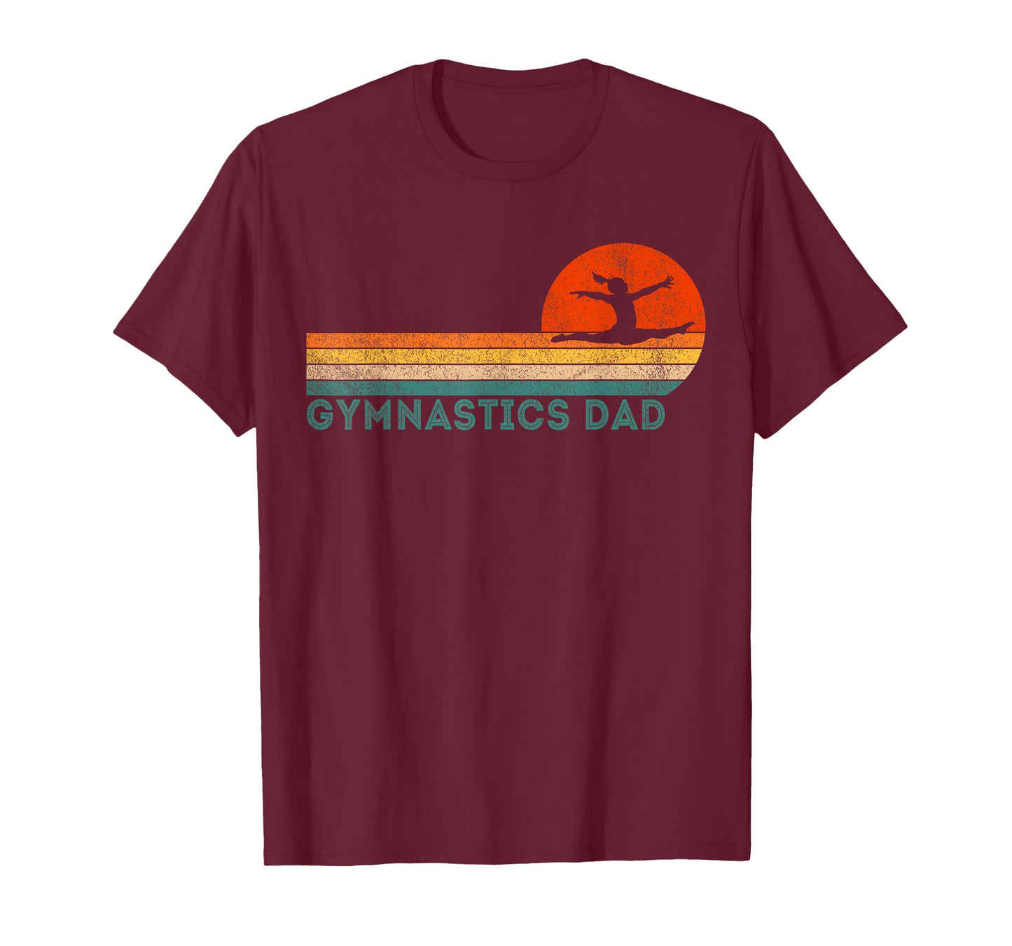 Funny Gymnastics Dad Gymnastics Daughter Gymnast Dad T-Shirt