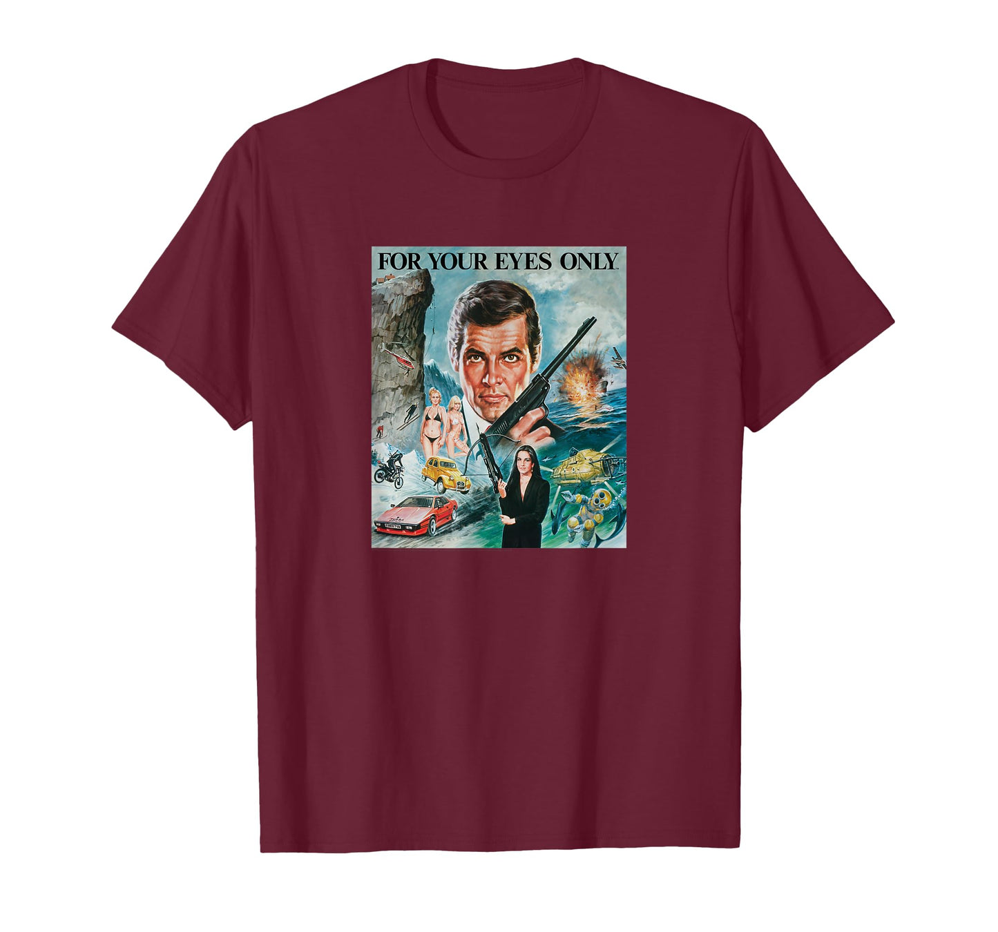 Official James Bond 007 for Your Eyes Only T-Shirt