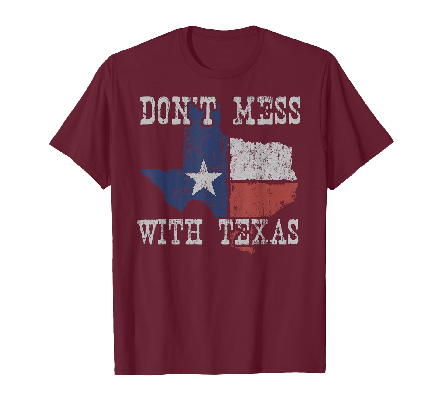 Don't Mess with Vintage Texas Longhorn Lone Star State Shirt T-Shirt