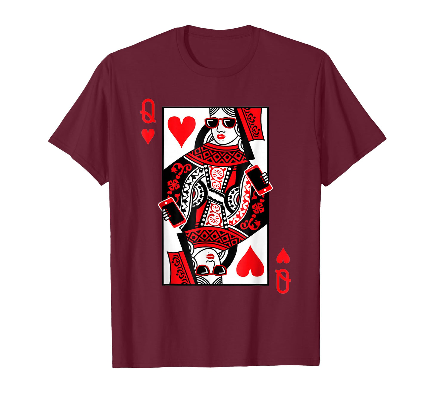 Queen of Hearts - Vintage Valentine's Day Costume T-Shirt