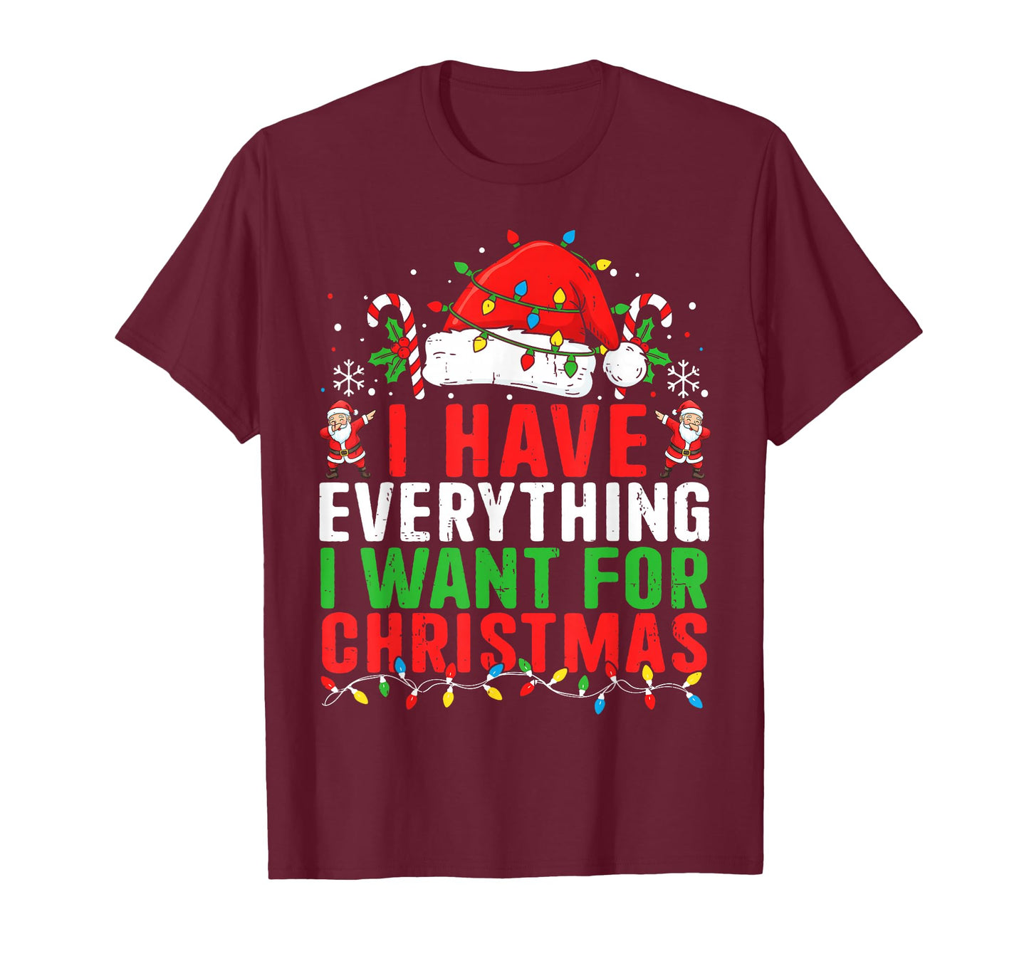 Couple Matching Funny Christmas Shirts Its Me I’m Everything T-Shirt