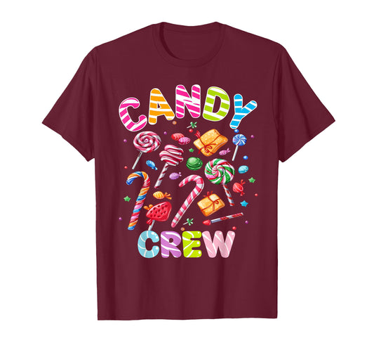 Candy Land Candy Crew Sweetie Candy Squad Cool Christmas T-Shirt