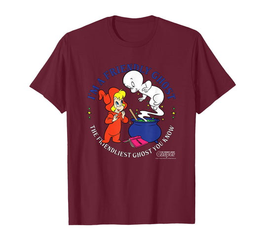 Casper the Friendly Ghost Halloween Friendliest T-Shirt