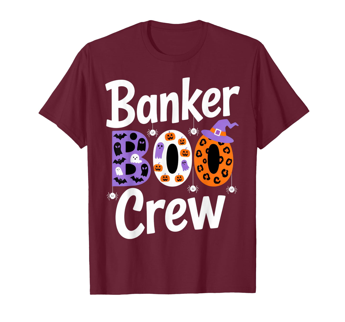 Banker Boo Crew Halloween Fun Costume For Bank Employees T-Shirt