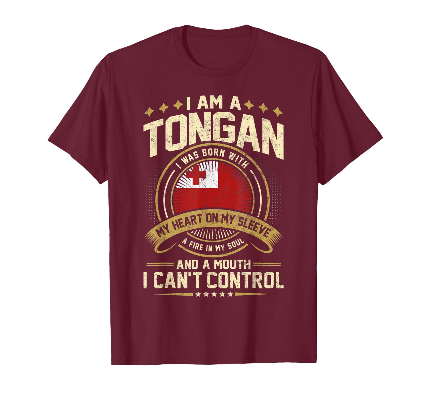 Tonga Funny Quote Tongan Vintage T-Shirt
