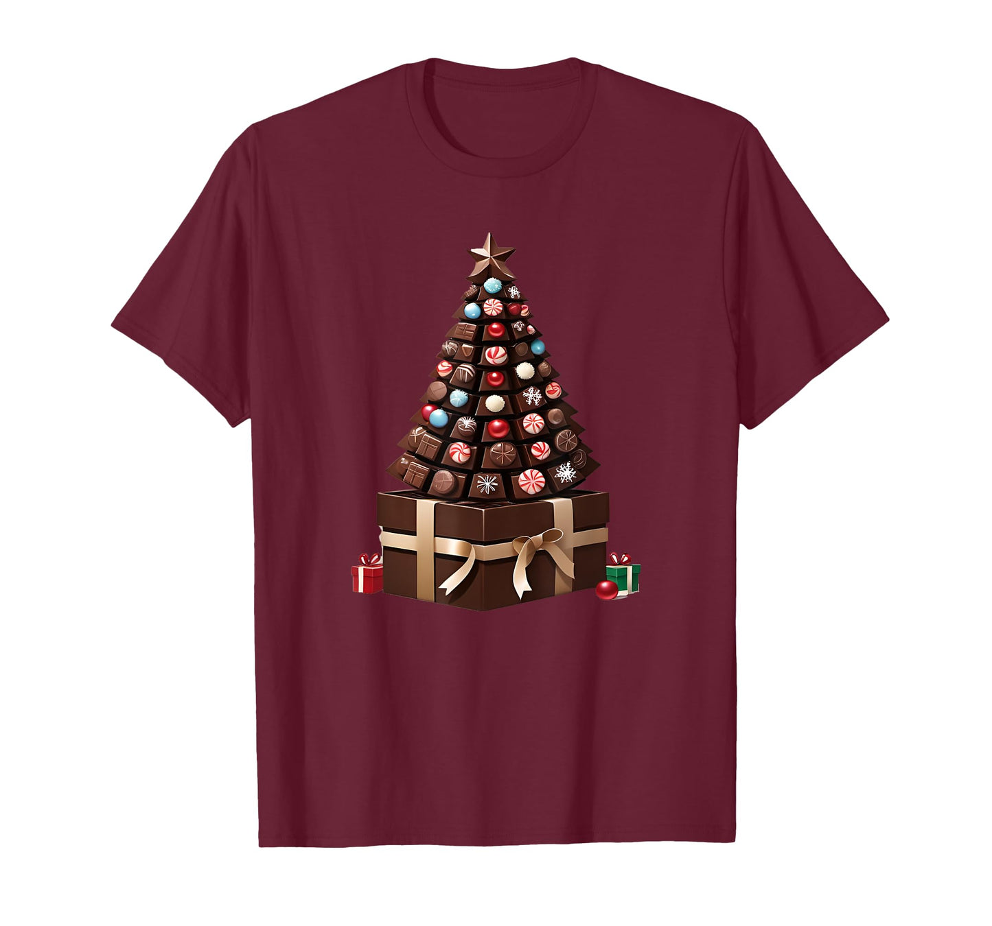 Box of Chocolates Christmas Tree T-Shirt
