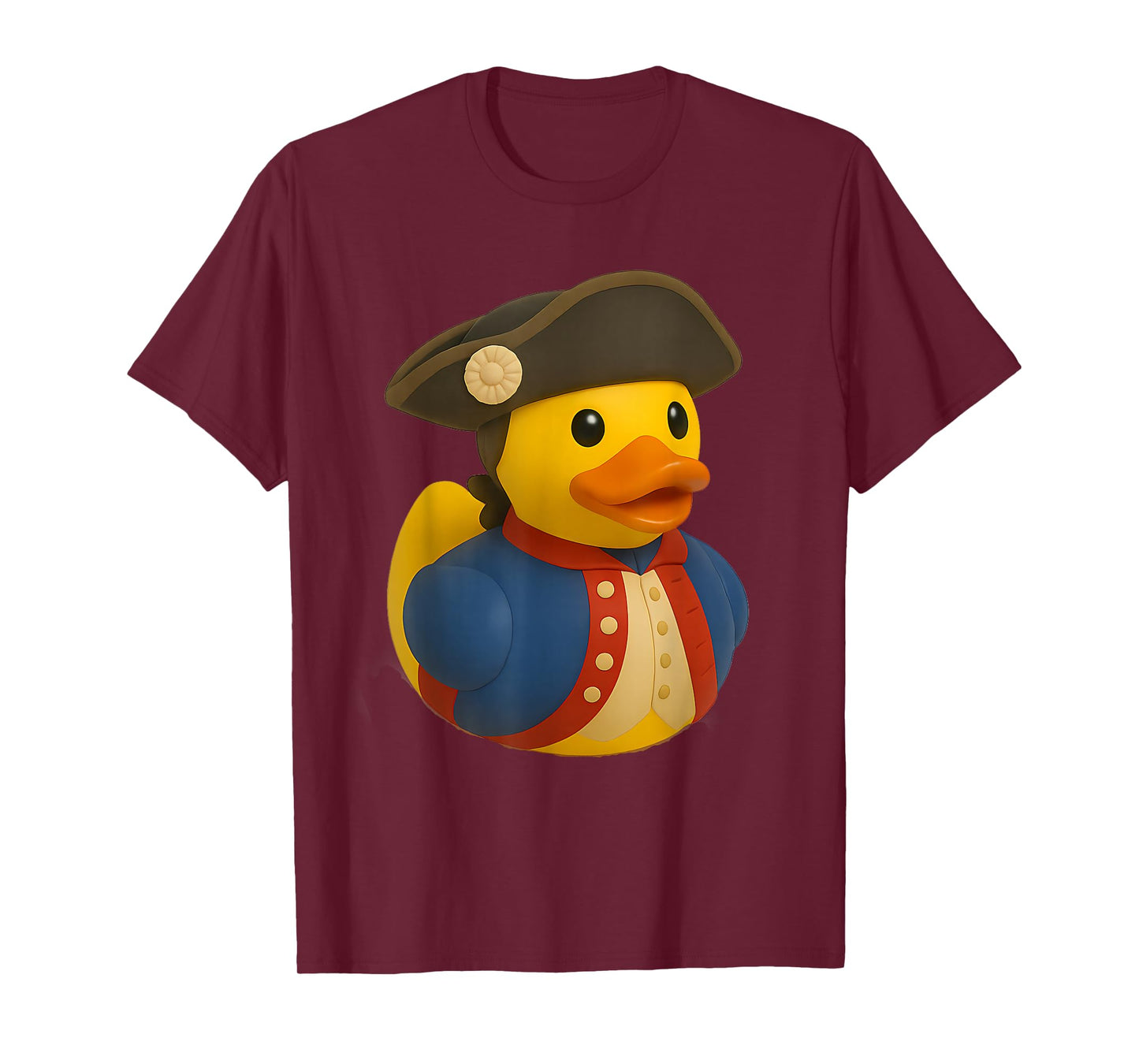 Rubber Duck Revolutionary War History T-Shirt