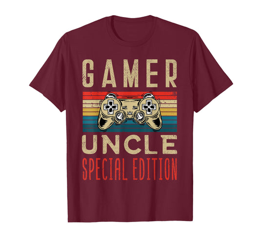 Funny Uncle Video Games ,Uncle T-Shirt