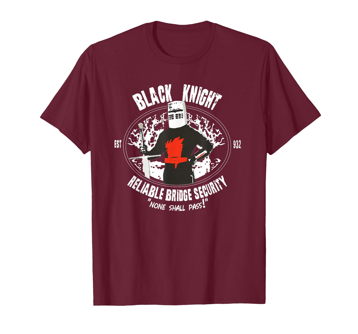 Cool T-Shirt - Black Knight Bridge Security Tee T-Shirt