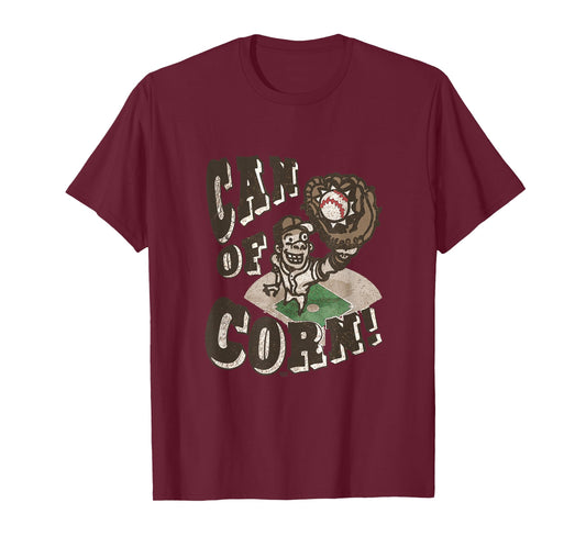 MudgeWare Can of Corn Baseball T-Shirt