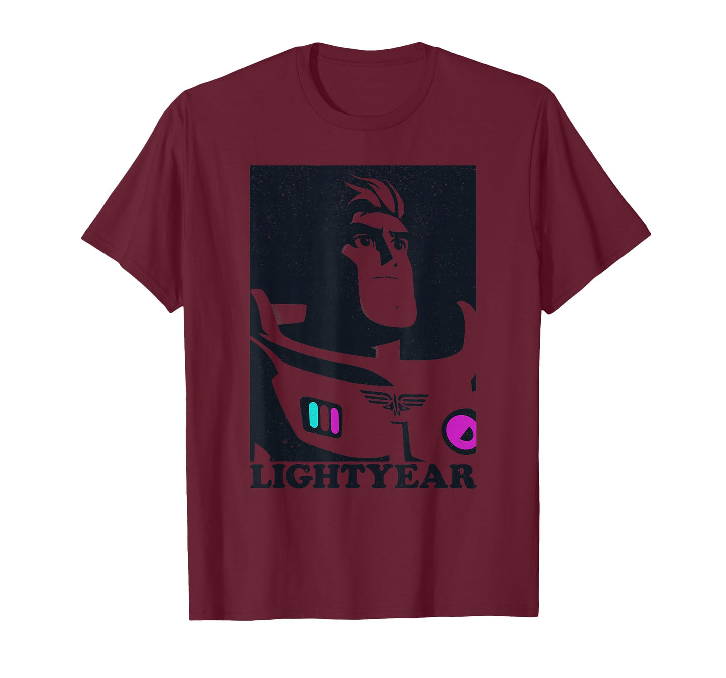 Disney Pixar Lightyear Buzz Lightyear Heroic Portrait T-Shirt